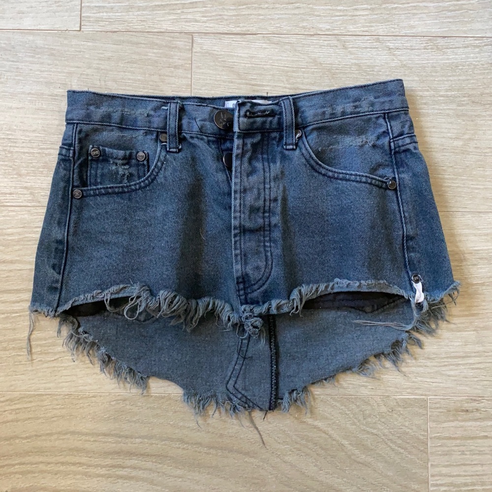 One Teaspoon jean skirt
